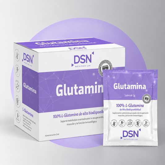 L-Glutamina DSN 100% Pura | 30 Sachets de 5 g