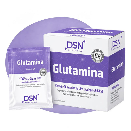 L-Glutamina DSN 100% Pura | 30 Sachets de 5 g